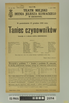 TANIEC CZYNOWNIKÓW