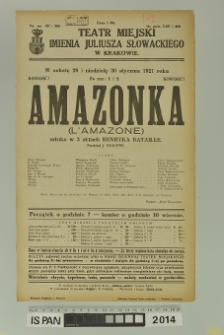 AMAZONKA (L'AMAZONE)