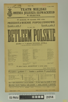 BETLEEM POLSKIE