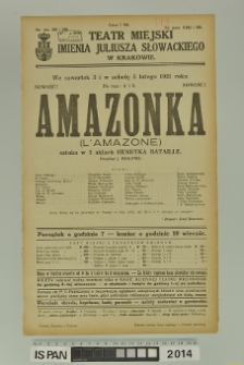 AMAZONKA (L'AMAZONE)