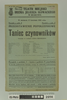 TANIEC CZYNOWNIKÓW