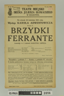 BRZYDKI FERRANTE