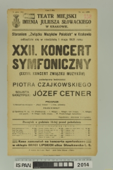 XII KONCERT SYMFONICZNY
