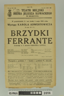 BRZYDKI FERRANTE