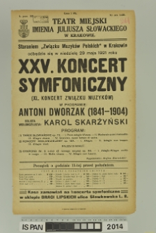 XXV KONCERT SYMFONICZNY