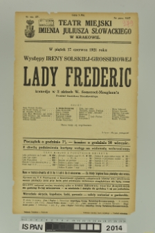 LADY FREDERIC