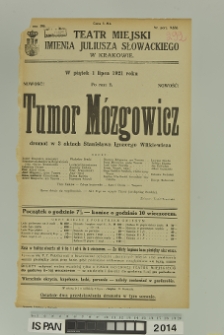 TUMOR MÓZGOWICZ