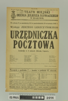 URZĘDNICZKA POCZTOWA