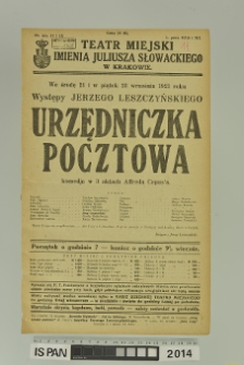 URZĘDNICZKA POCZTOWA