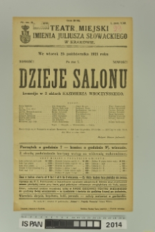 DZIEJE SALONU
