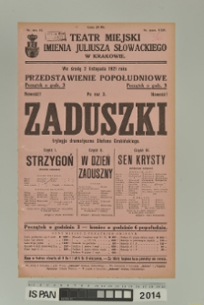 ZADUSZKI
