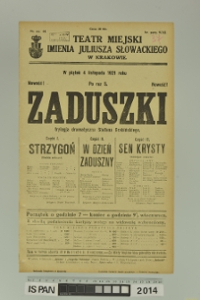 ZADUSZKI