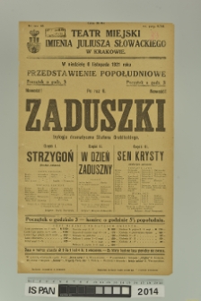 ZADUSZKI