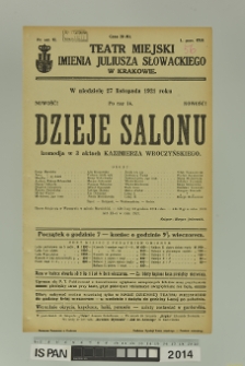 DZIEJE SALONU