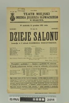 DZIEJE SALONU
