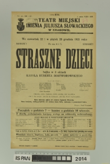 STRASZNE DZIECI