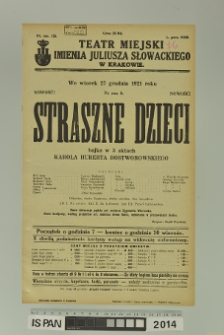 STRASZNE DZIECI