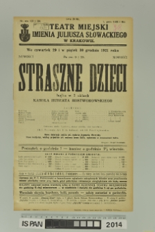 STRASZNE DZIECI