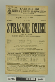 STRASZNE DZIECI