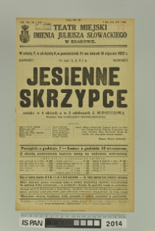 JESIENNE SKRZYPCE