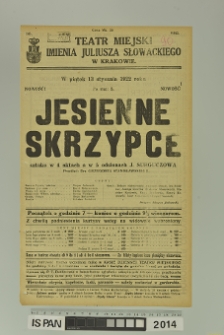 JESIENNE SKRZYPCE