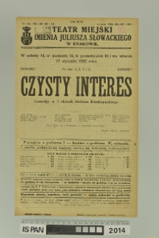 CZYSTY INTERES
