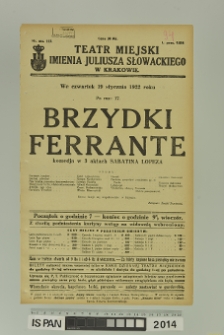 BRZYDKI FERRANTE
