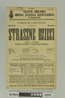 STRASZNE DZIECI