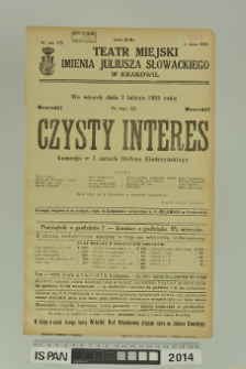 CZYSTY INTERES