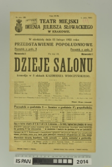 DZIEJE SALONU