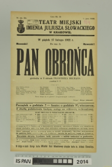 PAN OBROŃCA