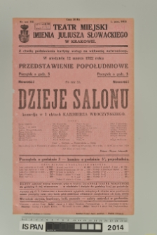 DZIEJE SALONU