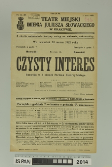 CZYSTY INTERES