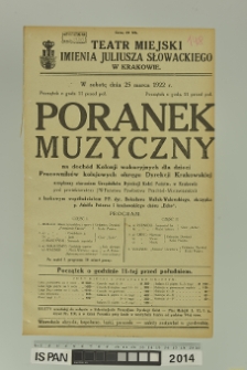 PORANEK MUZYCZNY