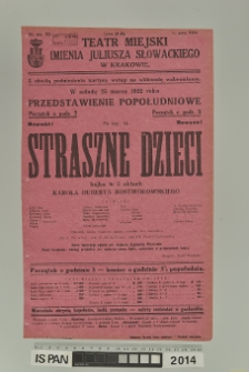 STRASZNE DZIECI