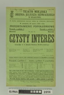 CZYSTY INTERES