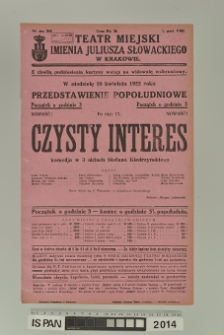 CZYSTY INTERES