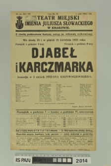 DJABEŁ I KARCZMARKA