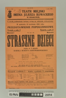 STRASZNE DZIECI