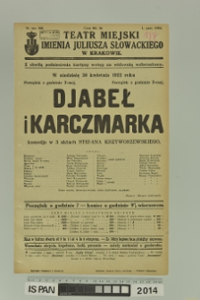 DJABEŁ I KARCZMARKA
