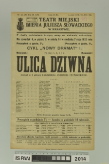 ULICA DZIWNA