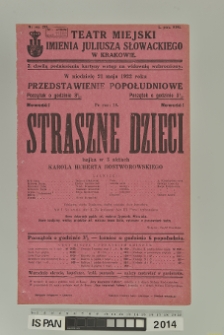 STRASZNE DZIECI