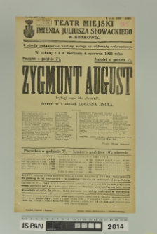 ZYGMUNT AUGUST