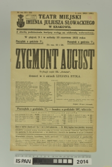 ZYGMUNT AUGUST