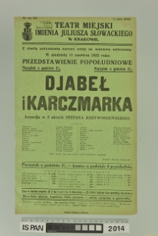 DJABEŁ I KARCZMARKA