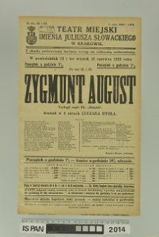 ZYGMUNT AUGUST