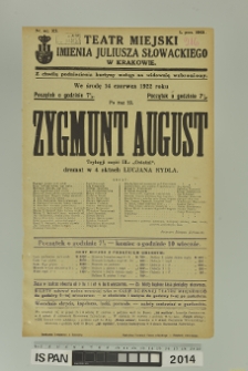 ZYGMUNT AUGUST