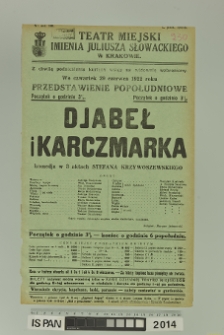 DJABEŁ I KARCZMARKA