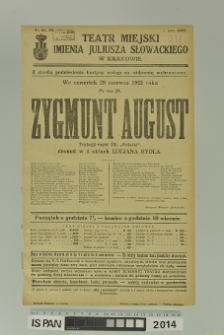 ZYGMUNT AUGUST