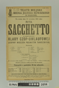 RITA SACCHETTO